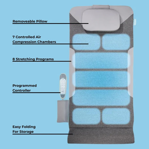 Air Compression Back Stretching Mat