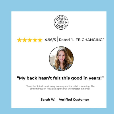 Air Compression Back Stretching Mat